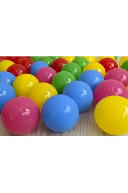 Кульки для сухого басейну кольорові 100 шт