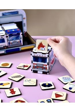 Сортер комодик "Службовий транспорт"