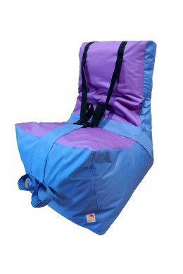 Безкаркасне крісло "Трон" (на зріст до 160см) із системою кріплень та фіксаторів 60см х 70см х 105см