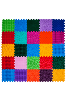 Килимок масажний "Мега Мікс" 25 елементів