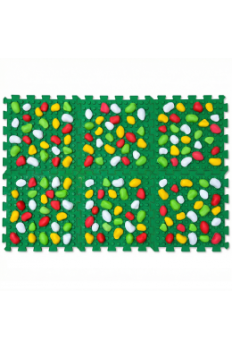 Масажний килимок Пазли Камінці