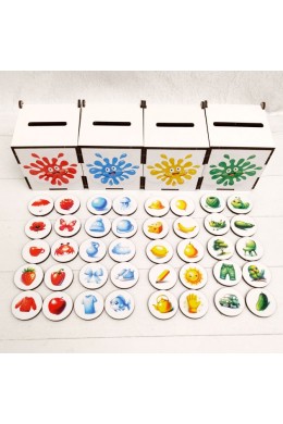 Бокси для сортування Кольори