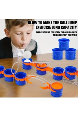 Логопедична гра-тренажер Чарівний м'яч для тренування м'язів рота та дихальної системи