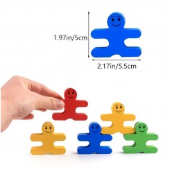 Конструктор дитячий будівельний набір Кольорові чоловічки 