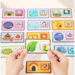 Навчальна гра «Чия домівка?»