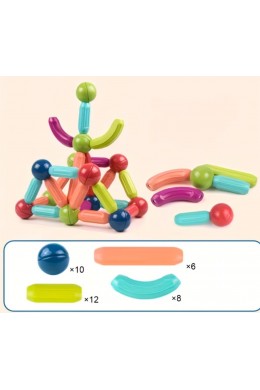 Магнітний конструктор Magnetic Sticks 36 деталей