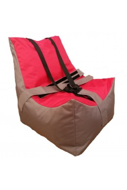 Безкаркасне крісло "Трон" (зріст до 120см) із системою кріплень та фіксаторів 60см х 70см х 80см