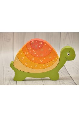 Розвиваюча іграшка Черепаха пазл зелена