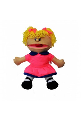 Лялька-рукавичка Puppets з язиком, дівчинка  