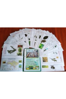  Гербарий «Растения природных зон Украины» 10 образцов